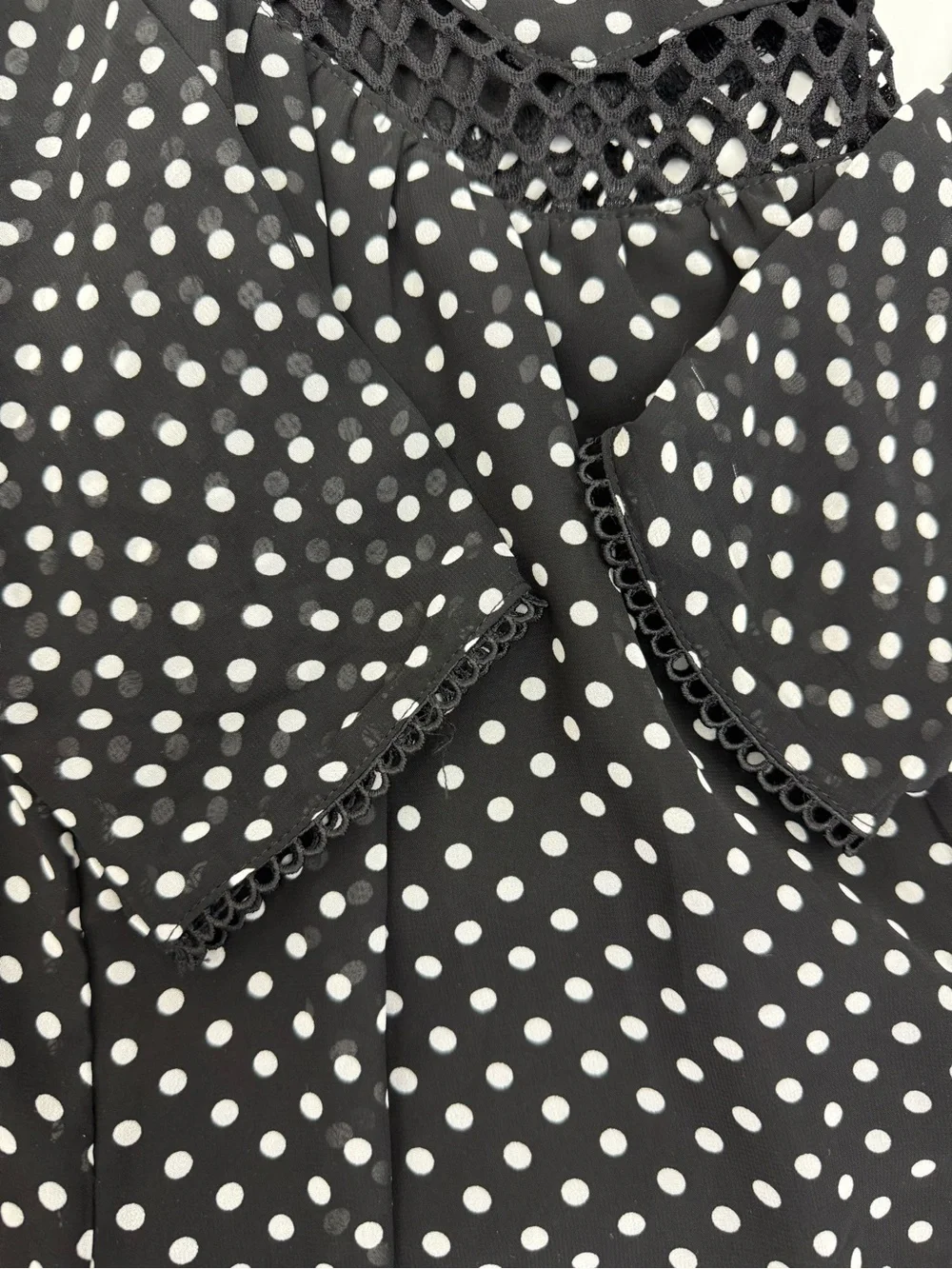 Sabo Skirt Reya Playsuit Romper Polka Dot Black White